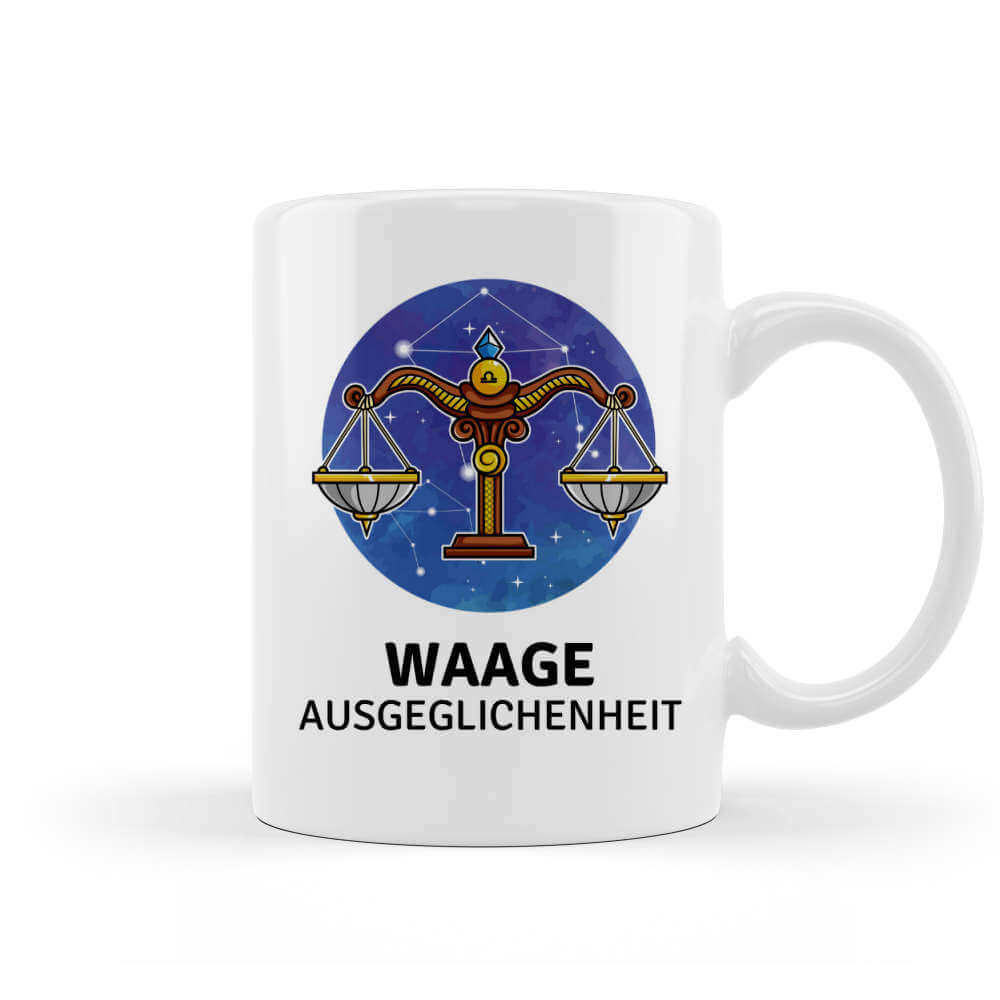 Tasse kaufen Waage Sternzeichen