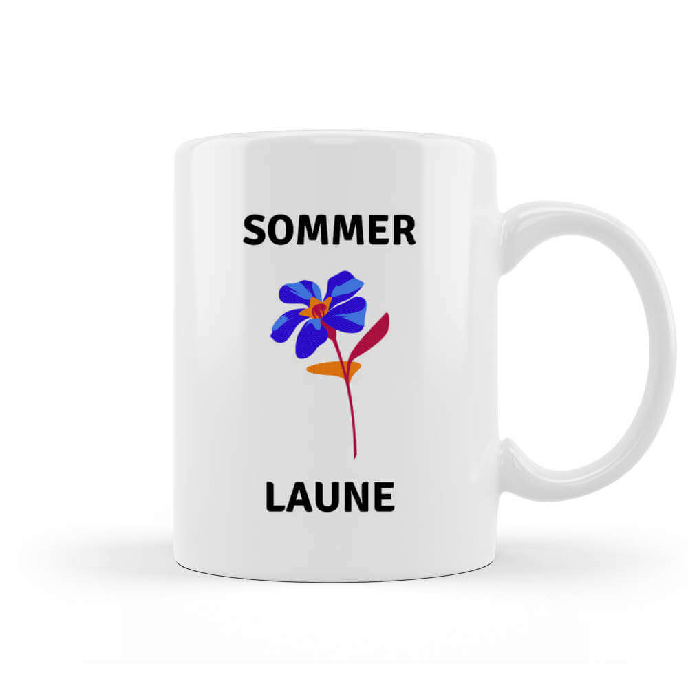 Blumentasse Motivtasse Geschenktasse kaufen
