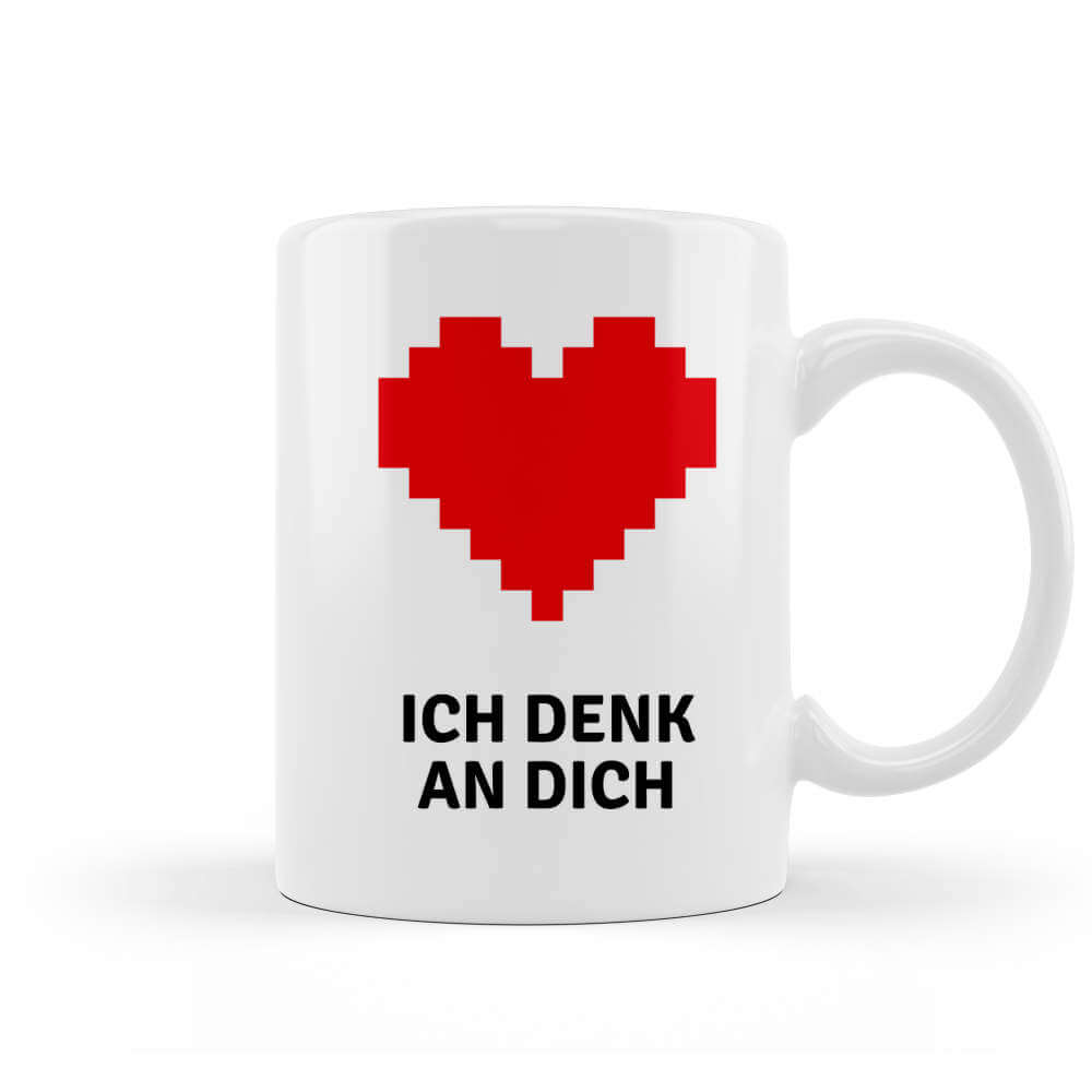 Tasse kaufen Pixel Herz