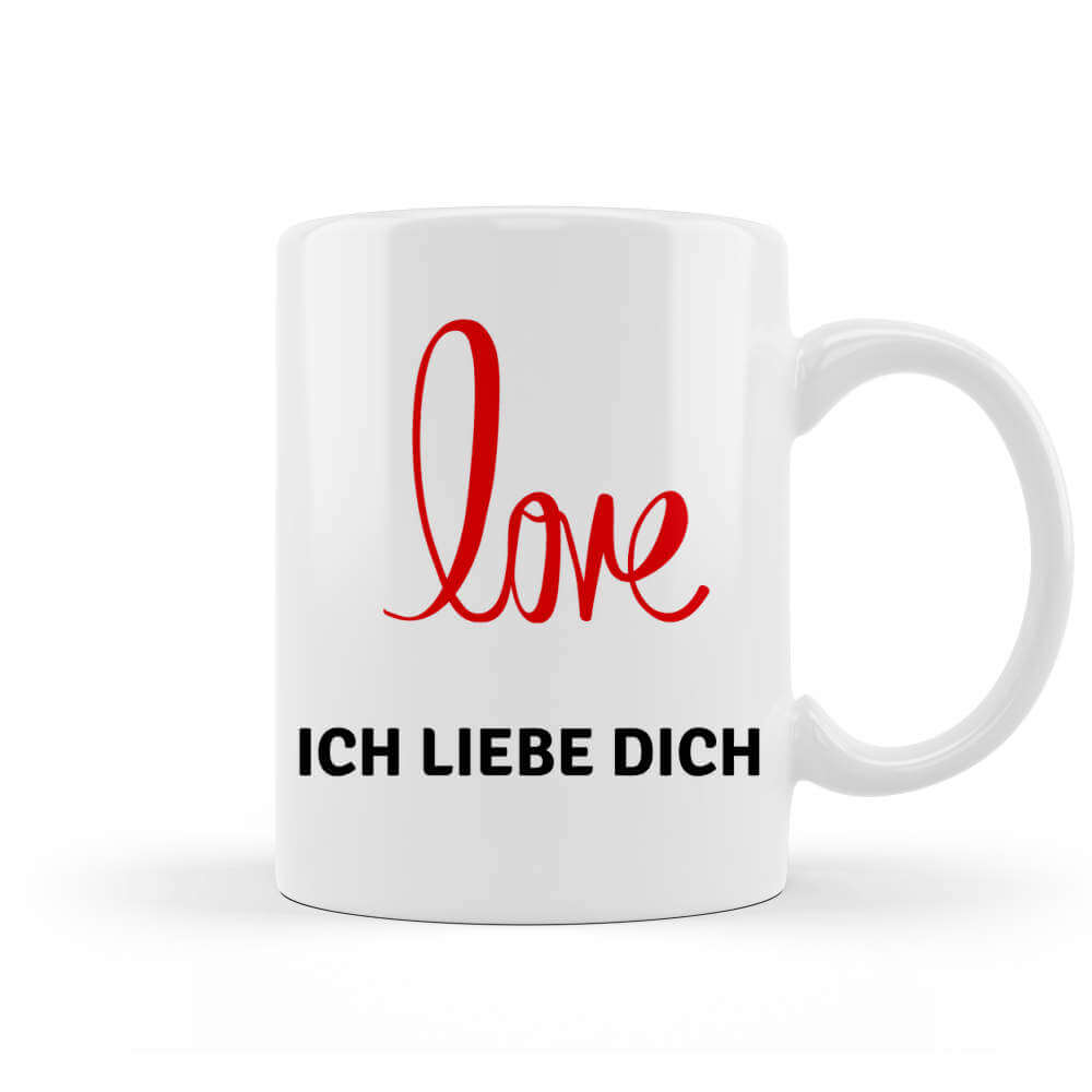 Tasse kaufen Love Ich liebe Dich