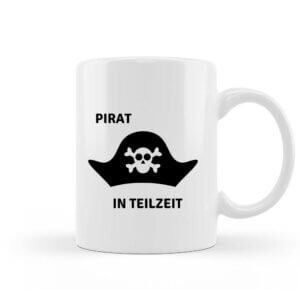 Pirat in Teilzeit Tasse kaufen