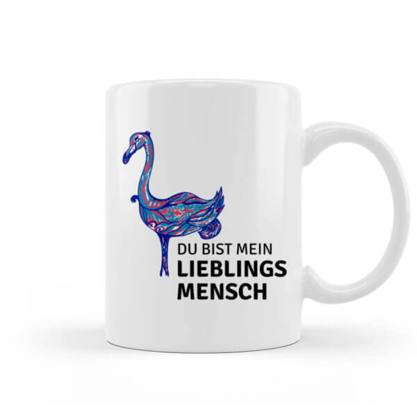 Tasse Lieblingsmensch Flamingo